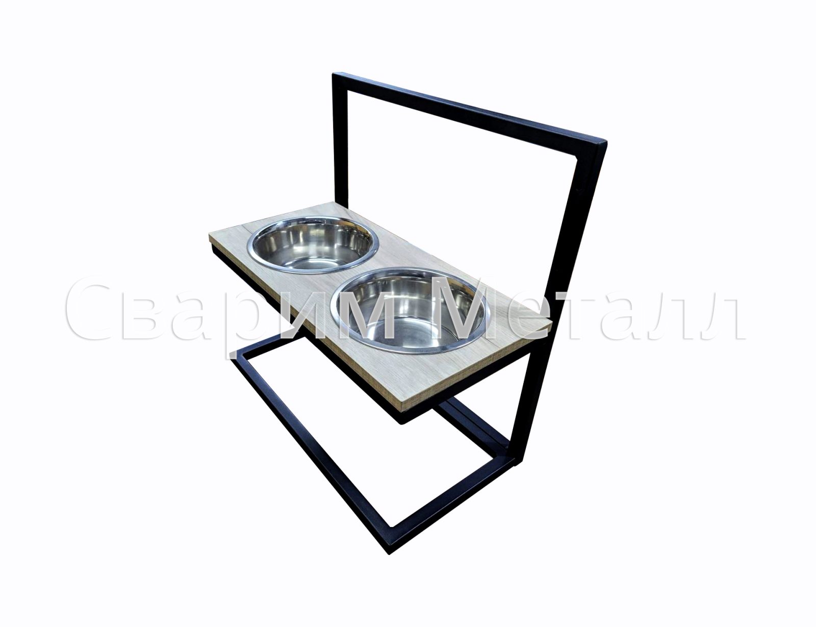 Стойка для собаки с мисками «Модуль» - Svarim Metall Shop