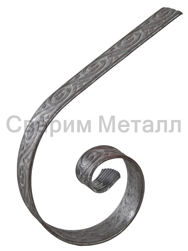 Декоративное окончание полосы, модель 12.345