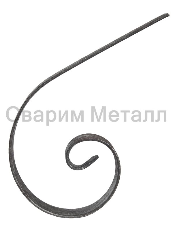 Декоративное окончание полосы, модель 12.345