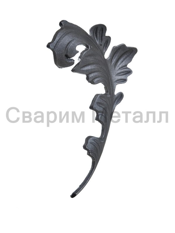 Кованый элемент лист 14.087.19-К