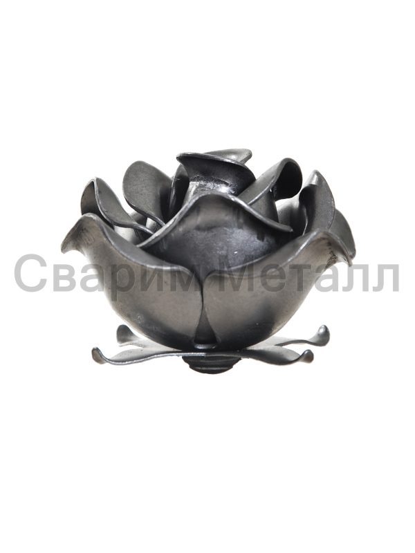 Кованый элемент бутон розы 14.034