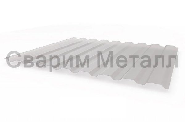 Профилированный монолитный поликарбонат МП-20 3 метра