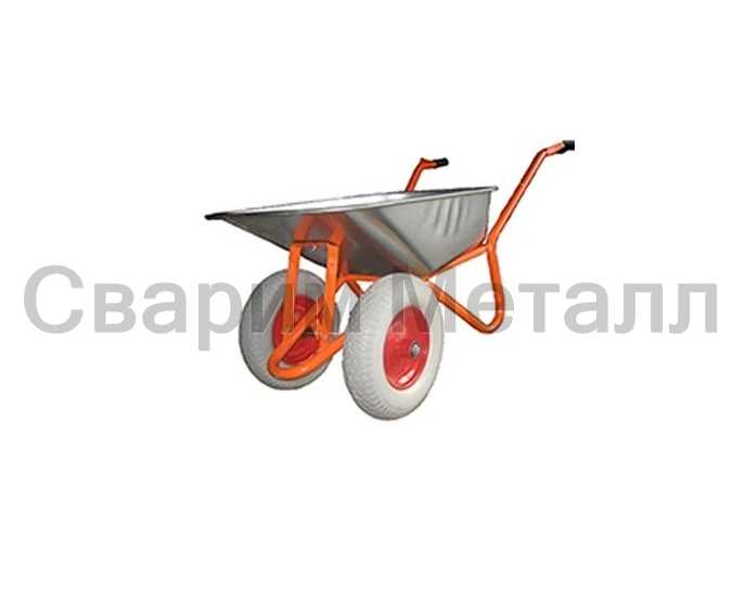 Тачка строительная Т-066/С 2к PU (ось Сва)