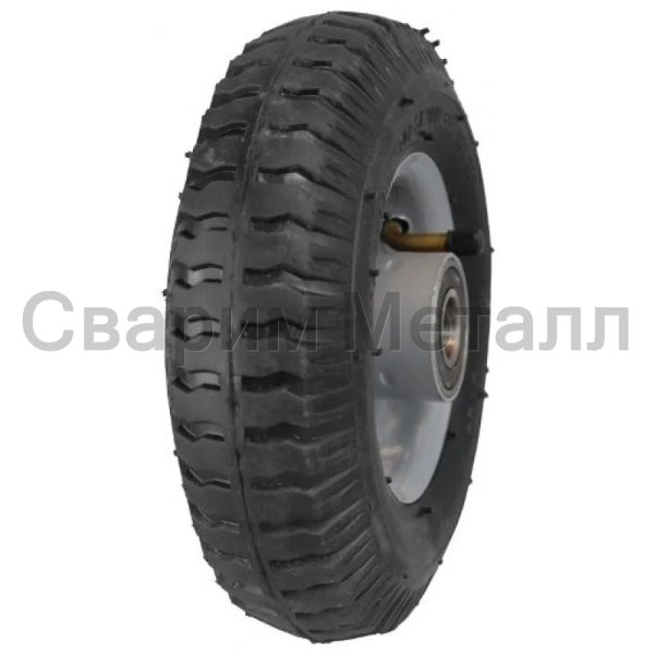 Колесо пневмо 300х100 (4.00-4) ось 20х75 (810-4.00-4-2PR1) (пласт.д.) Ls