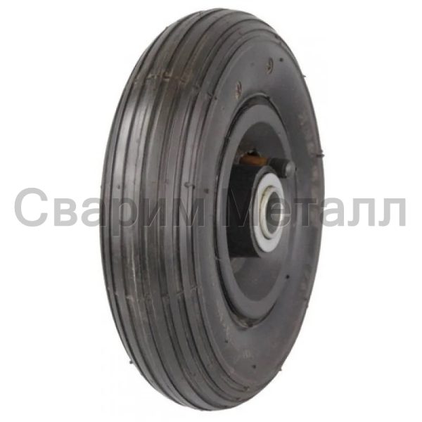 Колесо пневмо 200х50 ось 20х60 (740-200X50-2PR) (мет.д.) Lw