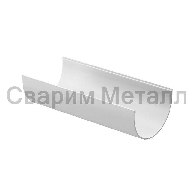 Döcke DACHA Желоб водосточный 120 мм х3м (Белый)