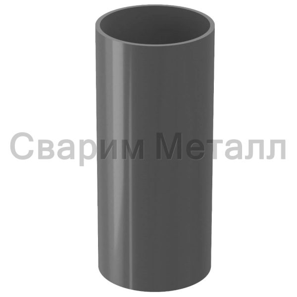 Döcke PREMIUM Труба водосточная 1м (Графит)