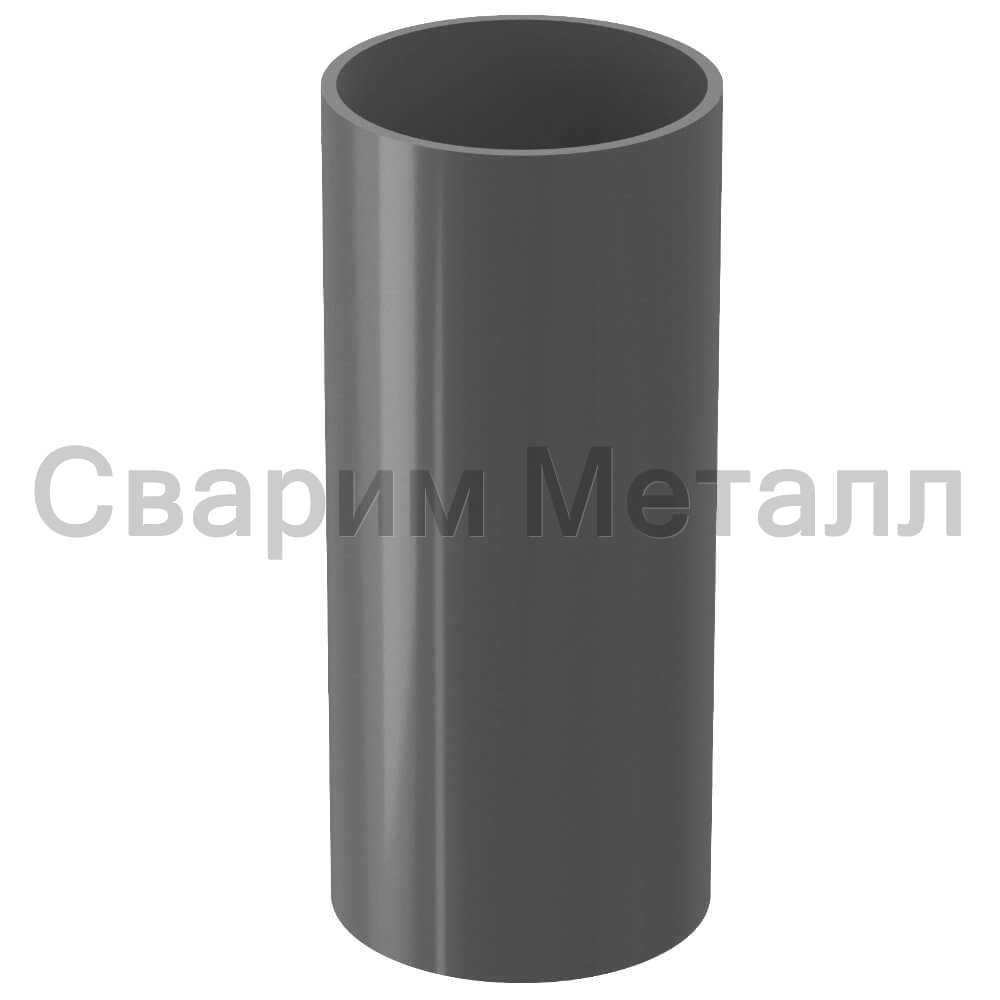 Döcke PREMIUM Труба водосточная 1м (Графит)