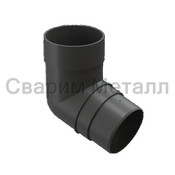 Döcke PREMIUM Колено 72˚ (Графит)