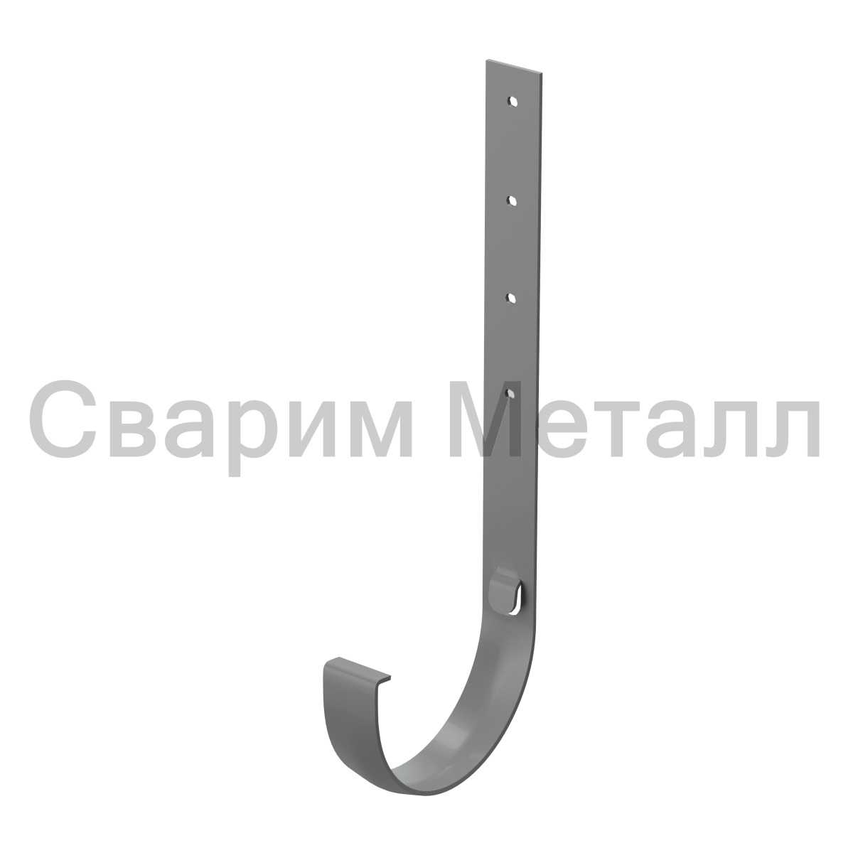 Döcke PREMIUM Кронштейн желоба металлический 300мм (Графит)