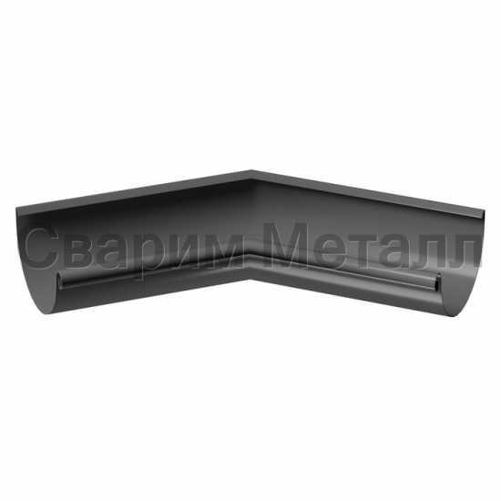Docke STAL PREMIUM Угол внутренний 135° D125 (Графит 7024)