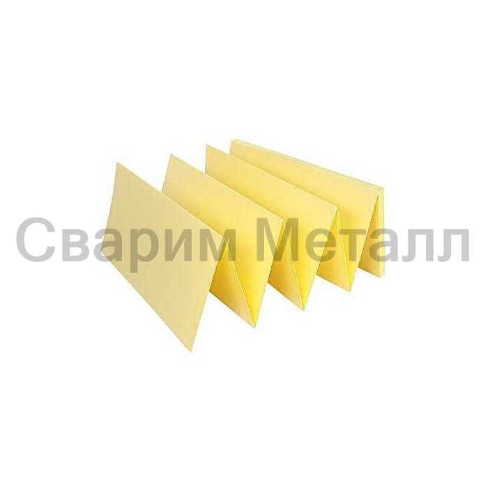 Подложка-гармошка 1050×500×2 желтая (10.5м2/уп), под лам. полы и паркетную доску