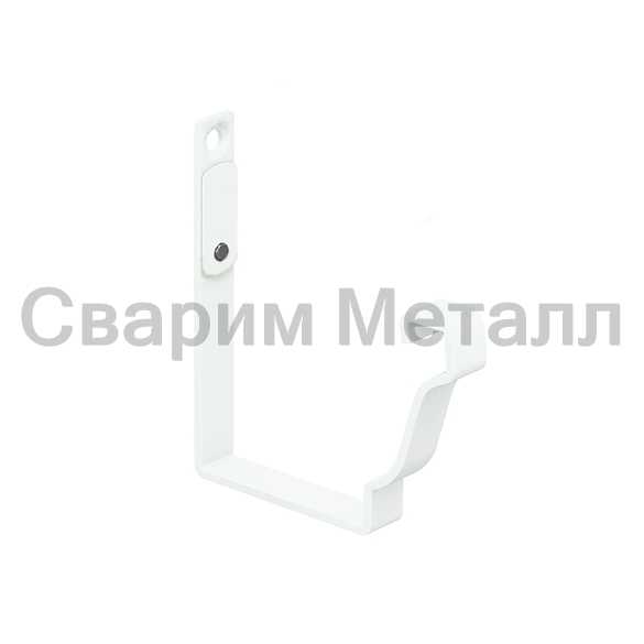 Держатель желоба карнизный МЕТАЛЛ ПРОФИЛЬ БЮДЖЕТ 120х86 Ral 9003
