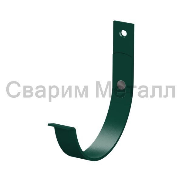 Держатель желоба карнизный МЕТАЛЛ ПРОФИЛЬ Foramina PUR D125х132 Ral 6005