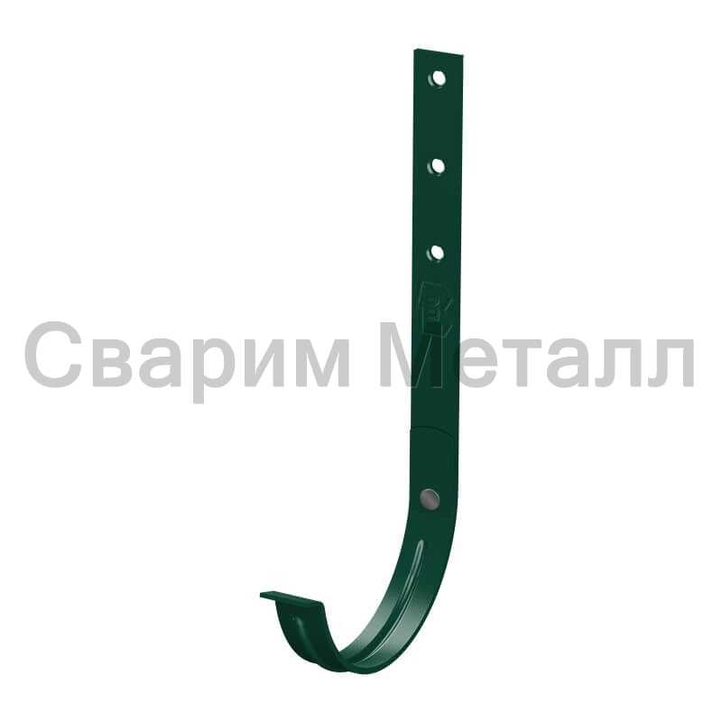 Держатель желоба МЕТАЛЛ ПРОФИЛЬ Foramina PUR D125х280 Ral 6005