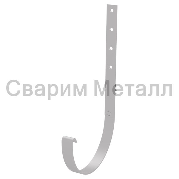 Держатель желоба МЕТАЛЛ ПРОФИЛЬ ПРОЕКТ D185х300 Ral 9003