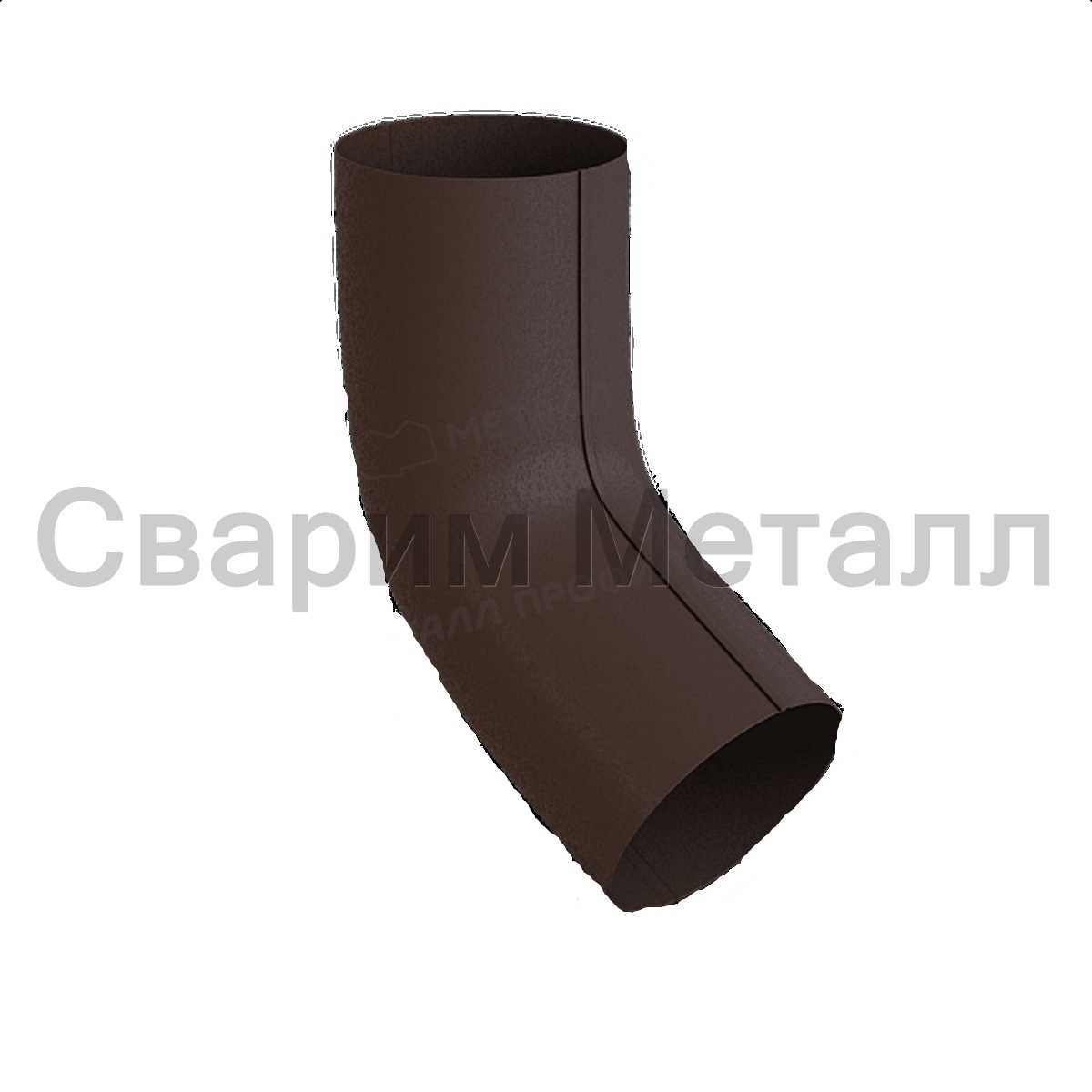 Колено сливное МЕТАЛЛ ПРОФИЛЬ Foramina Freeze D100 DarkBrown