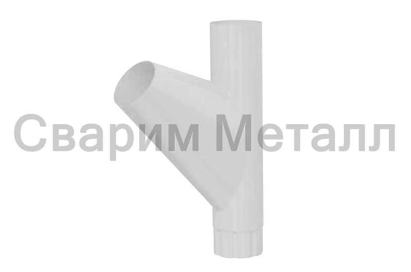 Тройник трубы МЕТАЛЛ ПРОФИЛЬ Foramina PUR D100 Ral 9010