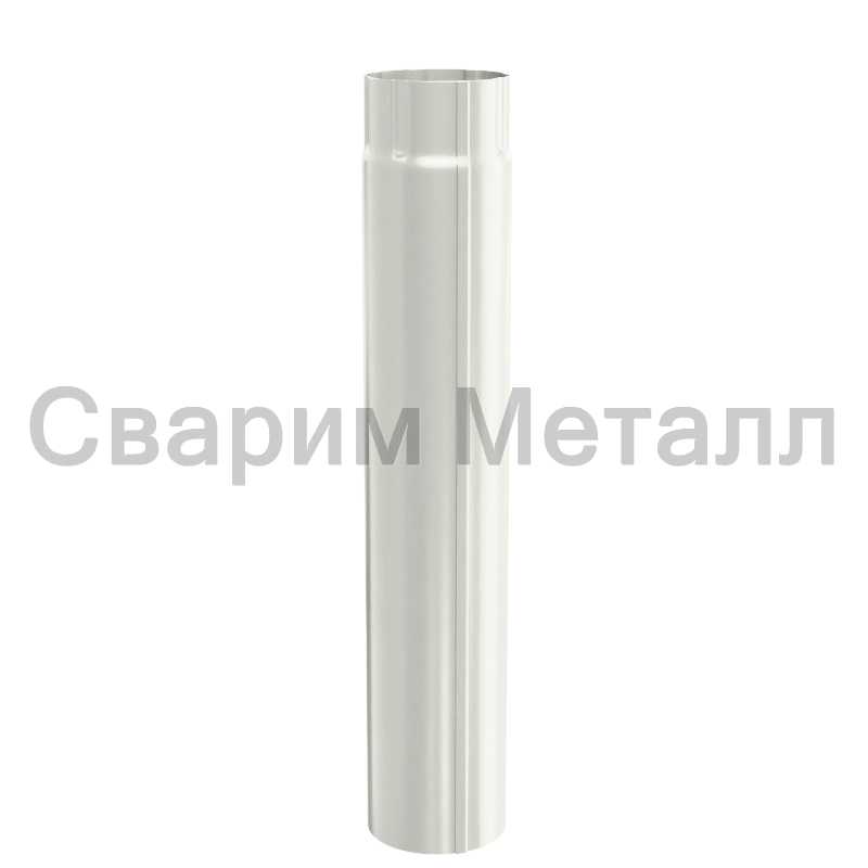 Труба водосточная МЕТАЛЛ ПРОФИЛЬ GRANDSYSTEM D90х3000 Ral 9010