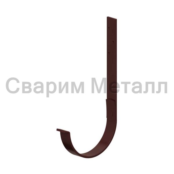 Держатель желоба профилированный МЕТАЛЛ ПРОФИЛЬ GRANDSYSTEM D125х270 RAL 8017