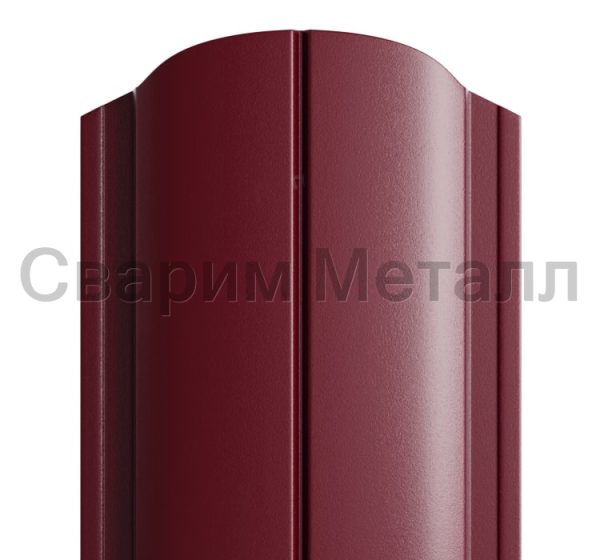 Штакетник металлический МП ELLIPSE-O 19х126 (PURMAN-20-3005-0.5)