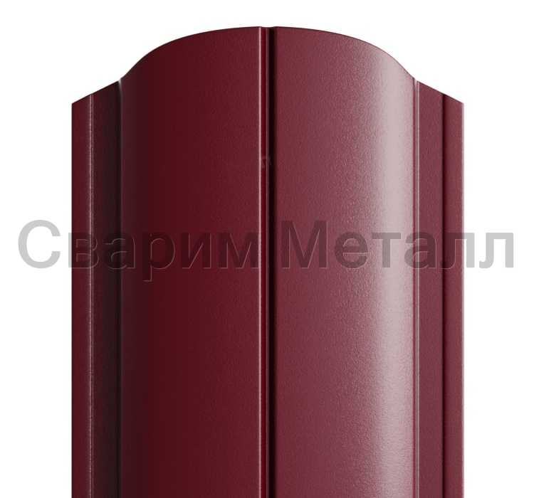 Штакетник металлический МП ELLIPSE-O 19х126 (PURMAN-20-3005-0.5)
