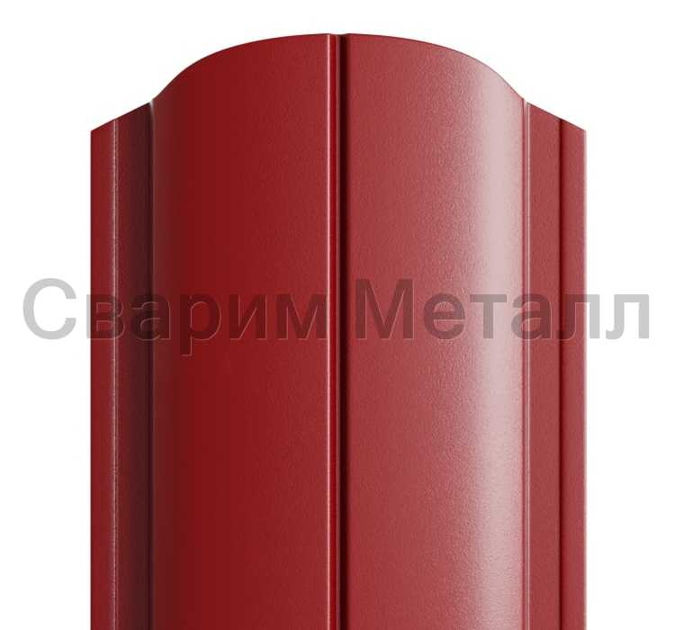 Штакетник металлический МП ELLIPSE-O 19х126 (PURMAN-20-3011-0.5)