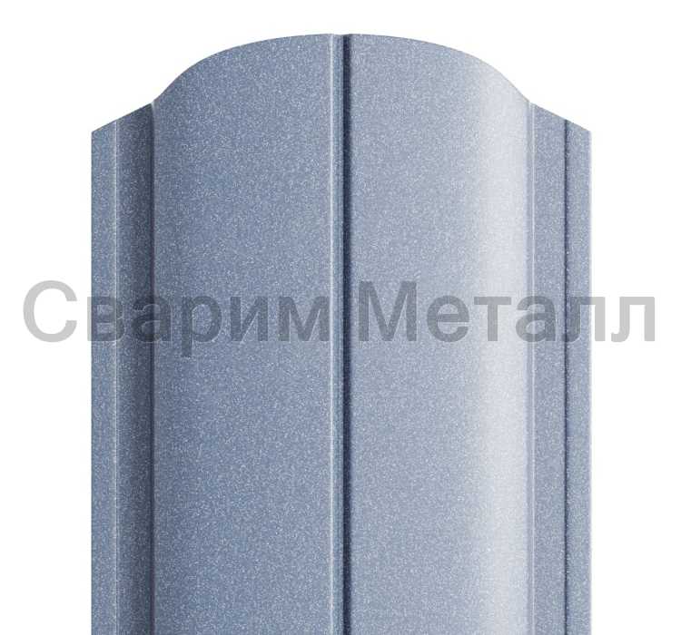Штакетник металлический МП ELLIPSE-O 19х126 (PURMAN-20-Galmei-0.5)