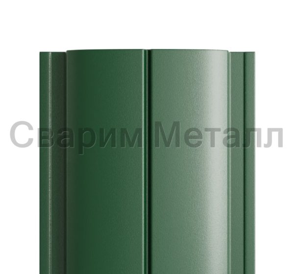 Штакетник металлический МП ELLIPSE-T 19х126 (PURMAN-20-6005-0.5)