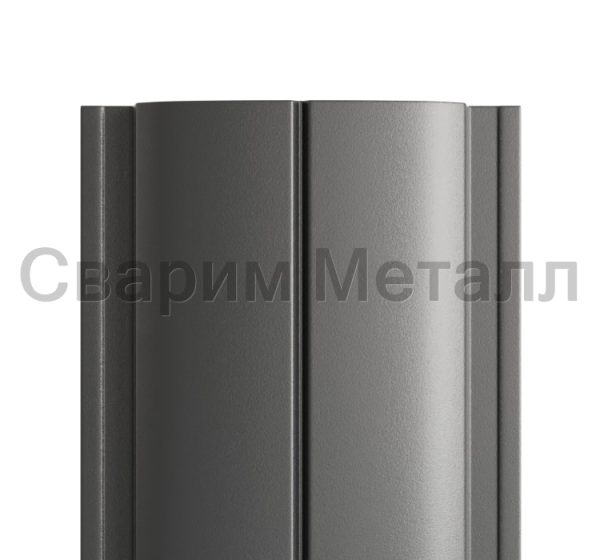 Штакетник металлический МП ELLIPSE-T 19х126 (PURMAN-20-7024-0.5)