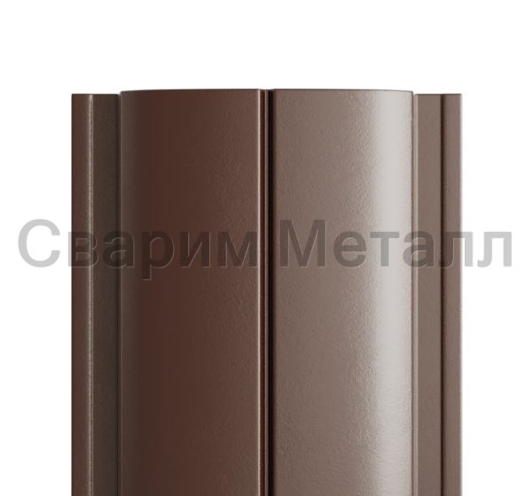 Штакетник металлический МП ELLIPSE-T 19х126 (PURMAN-20-RR32-0.5)