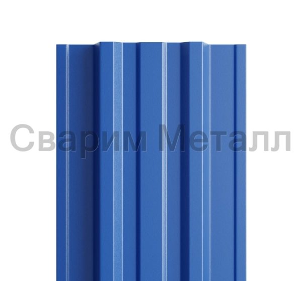 Штакетник металлический МП TRAPEZE-T 16,5х118 (PURMAN-20-5005-0.5)