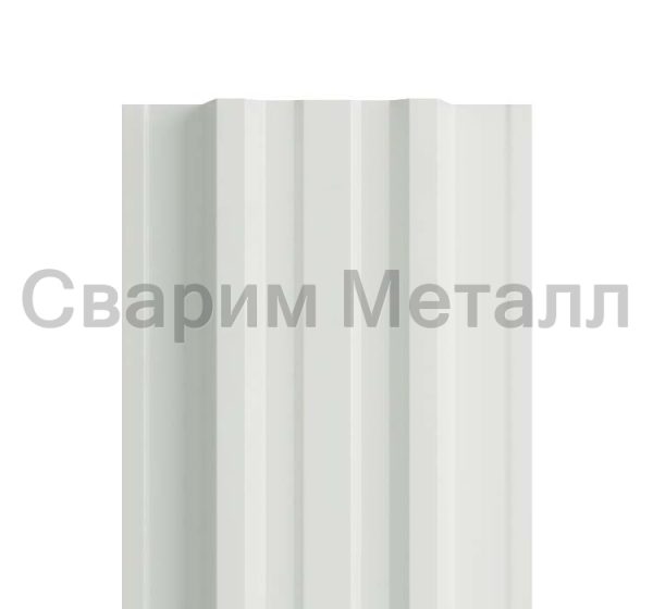 Штакетник металлический МП TRAPEZE-T 16,5х118 (PURMAN-20-9010-0.5)