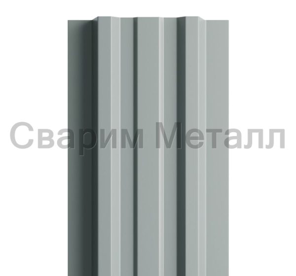 Штакетник металлический МП LАNE-T 16,5х99 (ПЭ-01-7005-0.45)