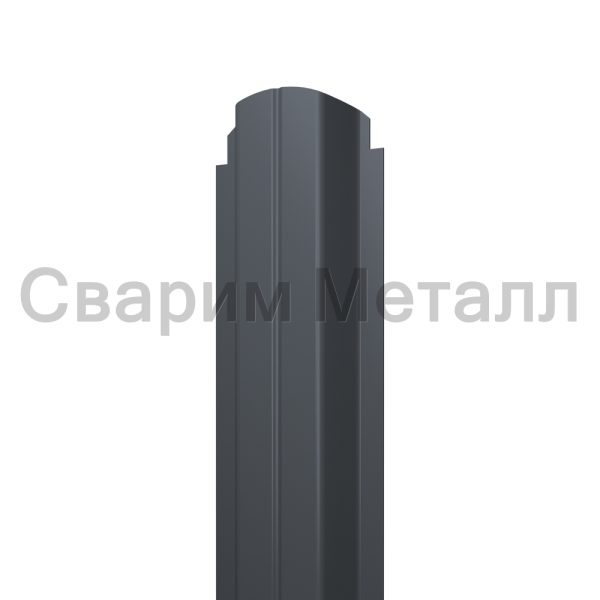 Штакетник П-образный А фигурный 0,5 GreenCoat Pural BT RR 23