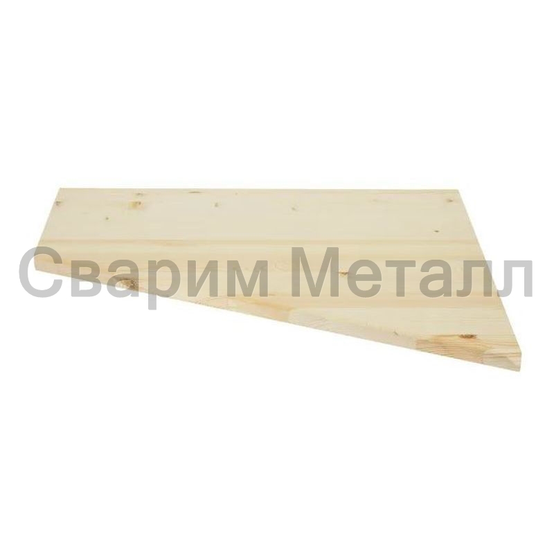 Забежная ступень для лестницы (трапециевидная) Сосна, сорт Экстра