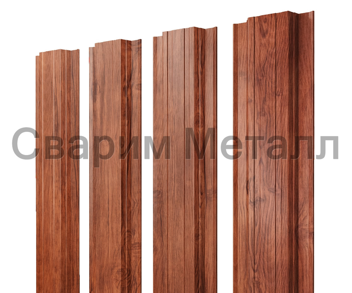рямоугольный с прямым резом 0,45 Print Premium Rowan Wood Intense F Штакетник Прямоугольный с прямым резом 0,45 Print Premium Rowan Wood Intense FTC